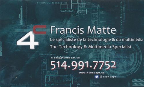 Francis Matte à Laval